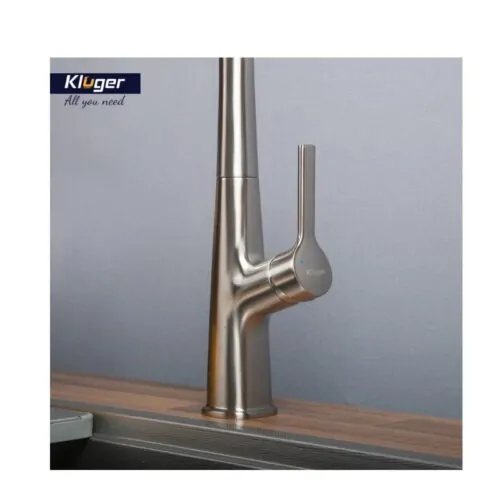 Vòi rửa bát nóng lạnh Kluger KLF0018S có dây rút 14 Bề mặt Kluger KLF0018S có dây rút