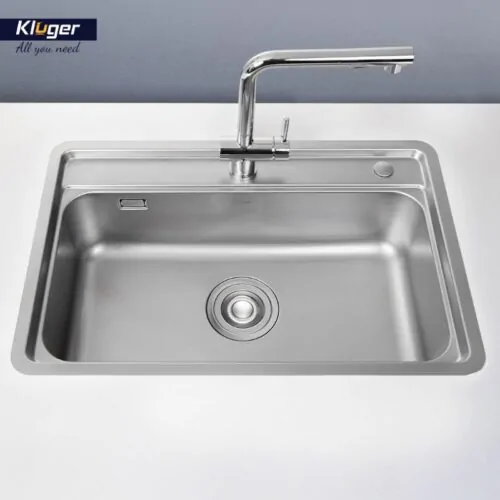 Chậu rửa bát 1 hố Kluger KW8101FS-S72 11 Chậu rửa bát 1 hố Kluger KW8101FS-S72