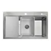 Chậu rửa bát 1 hố Kluger KW8181FS-S81 Plus 2 Chậu rửa bát 1 hố Kluger KW8181FS-S81 Plus