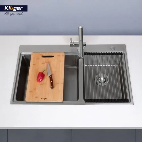 Chậu rửa bát 2 hố Kluger KW8211S-S84 14 Chậu rửa bát 2 hố Kluger KW8211S-S84