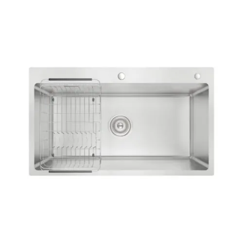 Chậu rửa bát inox 1 hố Konox KN8248SO Dekor 6 Chậu rửa bát inox 1 hố Konox KN8248SO Dekor