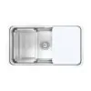 Chậu rửa bát inox 1 hố Konox KN8347SU Dekor 1 Chậu rửa bát inox 1 hố Konox KN8347SU Dekor