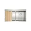 Chậu rửa bát Konox Workstation Sink – Topmount Sink KN8850TD 1 Chậu rửa bát Konox Workstation Sink – Topmount Sink KN8850TD