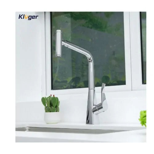 Vòi rửa bát nóng lạnh Kluger KLF0016C có dây rút 10 Hình ảnh thực tế Kluger KLF0016C có dây rút