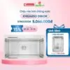 Chậu rửa bát inox 1 hố Konox KN8248SO Dekor 2 Khuyến mãi chậu rửa bát inox 1 hố Konox KN8248SO Dekor