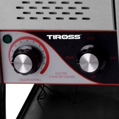 Lò nướng điện băng chuyền Tiross TS9664 6 Núm vặn lò nướng điện băng chuyền Tiross TS9664