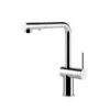 Vòi rửa bát nóng lạnh Konox Stella Chrome có dây rút 1 Vòi rửa bát nóng lạnh Konox Stella Chrome có dây rút