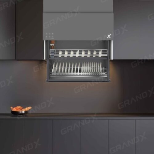 Giá bát đĩa nâng hạ điện thông minh Grandx Titanium XL.80ET - Luxury 5 Ảnh giá bát đĩa nâng hạ điện thông minh Grandx Titanium XL.80ET - Luxury