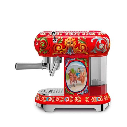 Máy pha cafe Smeg & Dolce&Gabbana ECF01DGEU Sicily tình yêu của tôi 6 Máy pha cafe Smeg & Dolce&Gabbana ECF01DGEU Sicily tình yêu của tôi