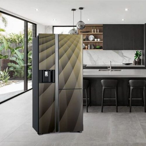 Tủ lạnh 3 cánh side by side 569 lít Hitachi FM800XAGGV9X DIA 7 Ảnh thực tế tủ lạnh 3 cánh side by side 569 lít Hitachi FM800XAGGV9X DIA