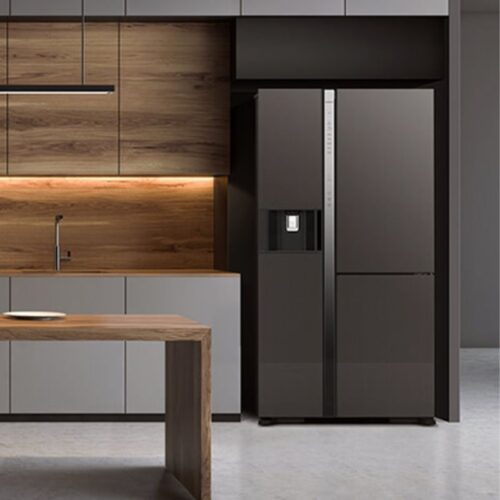 Tủ lạnh 3 cánh side by side 569 lít Hitachi MX800GVGV0 GMG 7 Ảnh thực tế tủ lạnh 3 cánh side by side 569 lít Hitachi MX800GVGV0 GMG