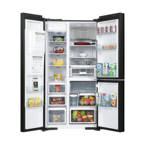 Tủ lạnh 3 cánh side by side 569 lít Hitachi MX800GVGV0 GBK 8 Ảnh tủ lạnh 3 cánh side by side 569 lít Hitachi MX800GVGV0 GBK
