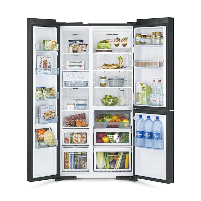 Tủ lạnh 3 cánh side by side 590 lít Hitachi M800PGV0 GBK 4 Ảnh tủ lạnh 3 cánh side by side 590 lít Hitachi M800PGV0 GBK