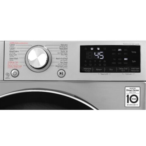 Máy giặt sấy LG giặt 9 kg – sấy 5 kg FV1409G4V 9 Bảng điều khiển máy giặt sấy LG giặt 9 kg – sấy 5 kg FV1409G4V