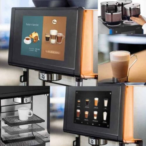 Máy pha cafe chuyên nghiệp WMF 9000 S+ 9 Bảng điều khiển máy pha cafe chuyên nghiệp WMF 9000 S+