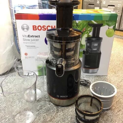 Máy ép chậm trái cây Bosch MESM731M – Black 10 Bộ phận máy ép chậm trái cây Bosch MESM731M – Black
