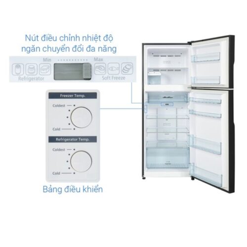 Tủ lạnh 2 cánh Inverter 366 lít Hitachi FVX480PGV9 MIR 9 Hình ảnh tủ lạnh 2 cánh Inverter 366 lít Hitachi FVX480PGV9 MIR