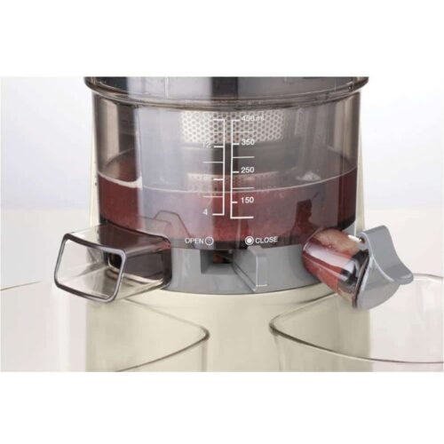 Máy ép chậm trái cây Smeg SJF01CREU Cream 10 Khoang chứa máy ép chậm trái cây Smeg SJF01CREU Cream