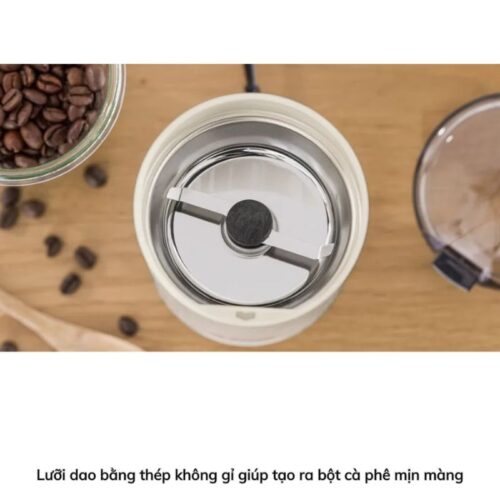 Máy xay cafe cầm tay Bosch TSM6A017C - Màu Kem 9 Lưỡi xay máy xay cafe cầm tay Bosch TSM6A017C - Màu Kem