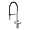 Vòi rửa bát nóng lạnh Konox Combi Chrome có dây rút 2 Vòi rửa bát nóng lạnh Konox Combi Chrome có dây rút