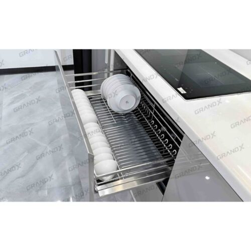 Giá bát đĩa nan Oval/SUS 304 GrandX XD.60M 5 Ảnh giá bát đĩa nan Oval/SUS 304 GrandX XD.60M