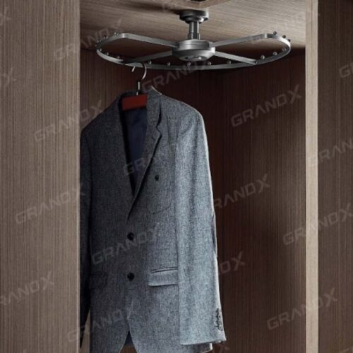 Giá treo trần góc tủ quần áo 270 độ GrandX XM.270A 6 Ảnh giá treo trần góc tủ quần áo 270 độ GrandX XM.270A