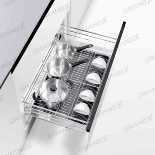 Giá xoong nồi Inox SUS304 nan dẹt GrandX XP.60S 6 Ảnh giá xoong nồi Inox SUS304 nan dẹt GrandX XP.60S
