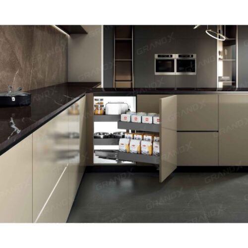 Kệ góc liên hoàn Titanium GrandX XMC.45TL (Trái) 5 Ảnh kệ góc liên hoàn Titanium GrandX XMC.45TL (Trái)