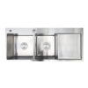 Chậu rửa bát inox 2 hố Faster FS 11046HMS 2 Chậu rửa bát inox 2 hố Faster FS 11046HMS