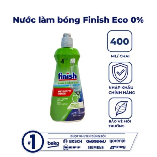 Nước làm bóng Finish Eco 400ml 7 Ảnh nước làm bóng Finish Eco 400ml