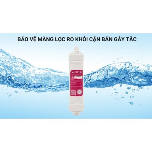 Lõi lọc nước Mutosi PP1 micron 10" Nối Nhanh 7 Ảnh lõi lọc nước Mutosi PP1 micron 10