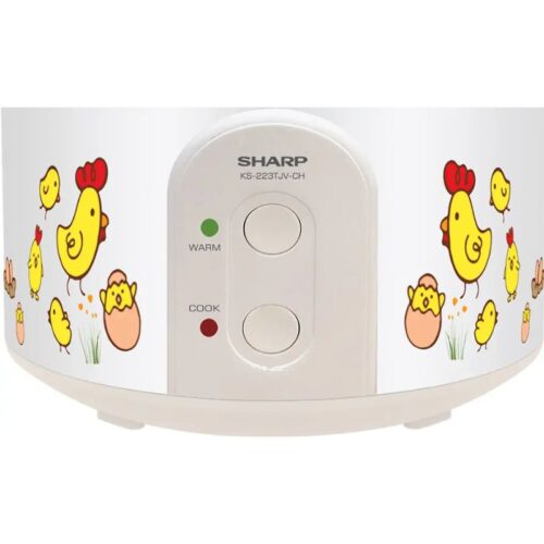 Nồi cơm điện Sharp KS-223TJV-CH 2.2 lít 6 Ảnh nồi cơm điện Sharp KS-223TJV-CH 2.2 lít