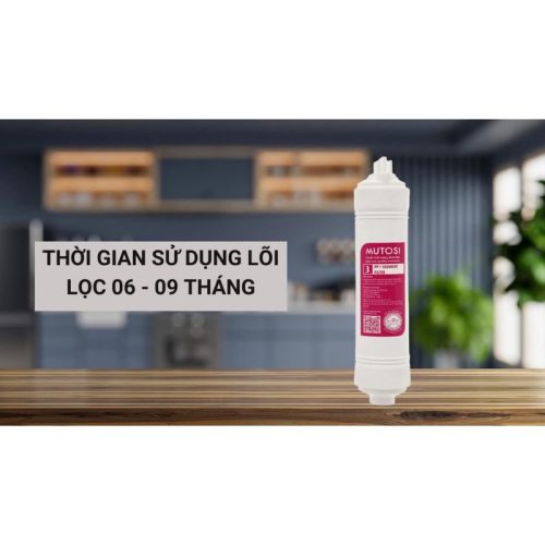 Lõi lọc nước Mutosi PP1 micron 10" Nối Nhanh 6 Ảnh thực tế lõi lọc nước Mutosi PP1 micron 10