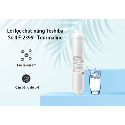 Lõi lọc nước Toshiba F-2399-Tourmaline 7 Ảnh thực tế lõi lọc nước Toshiba F-2399-Tourmaline