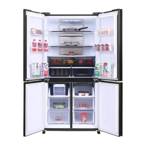 Tủ Lạnh 4 cánh Multi Doors Inverter 572 Lít Sharp SJ-FX640V-SL 6 Ảnh tủ Lạnh 4 cánh Multi Doors Inverter 572 Lít Sharp SJ-FX640V-SL