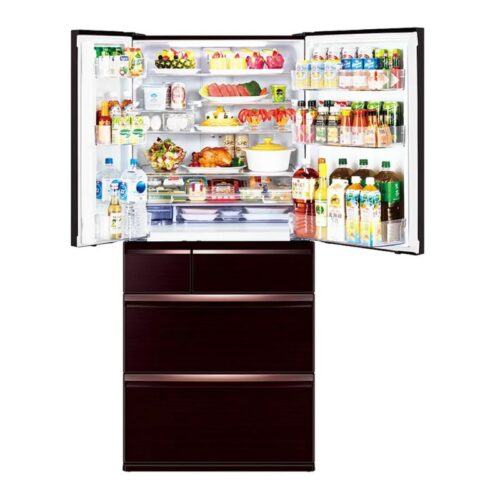 Ảnh tủ Lạnh 6 cánh Multi doors Inverter 506 Lít Mitsubishi MR-WX52D-BR-V