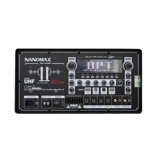 Loa Kéo Tủ Bình Nanomax PRO-218i 3050W 8 Bảng điều khiển Loa Kéo Tủ Bình Nanomax PRO-218i 3050W
