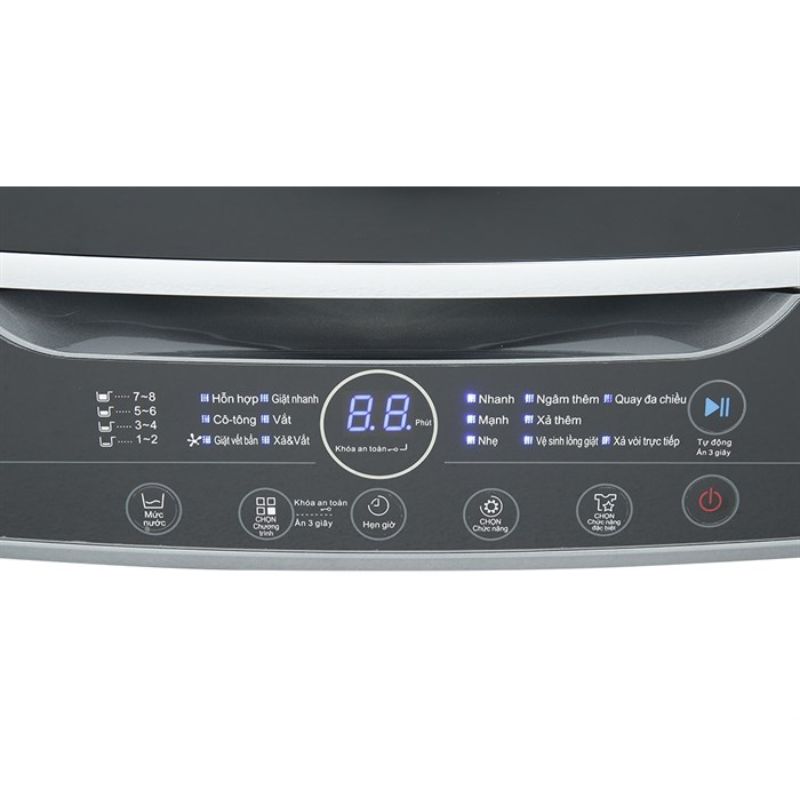 Máy Giặt Whirlpool Inverter 10.5 Kg VWVD10502FG cửa trên 5 Bảng điều khiển máy Giặt Whirlpool Inverter 10.5 Kg VWVD10502FG cửa trên