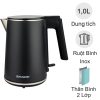 Bình đun siêu tốc 1 lít Sharp EKJ-10DVPS-BK 1 Bình đun siêu tốc 1 lít Sharp EKJ-10DVPS-BK