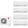 Bộ máy lạnh Multi LG Inverter 4 dàn lạnh 4 HP Z4UQ36GFA0+ AMNQ09GSJB0 2 Bộ máy lạnh Multi LG Inverter 4 dàn lạnh 4 HP Z4UQ36GFA0+ AMNQ09GSJB0