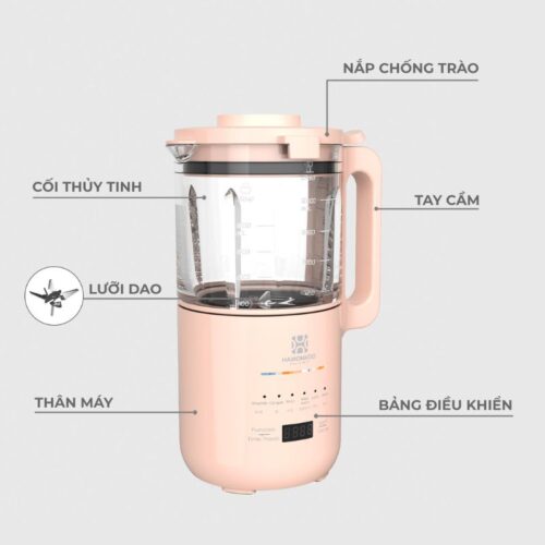 Máy làm sữa hạt Hawonkoo SMH-120-PK 7 Chi tiết máy làm sữa hạt Hawonkoo SMH-120-PK