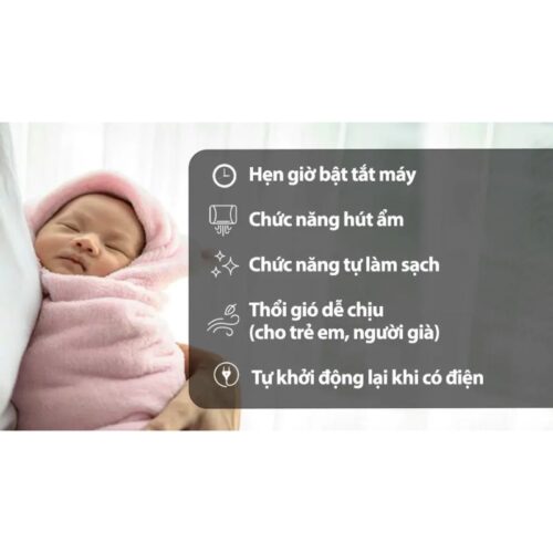 Bộ máy lạnh Multi LG Inverter 3 dàn lạnh & cassette 5 HP A5UQ48GFA 9 Chức năng bộ máy lạnh Multi LG Inverter 3 dàn lạnh & cassette 5 HP A5UQ48GFA