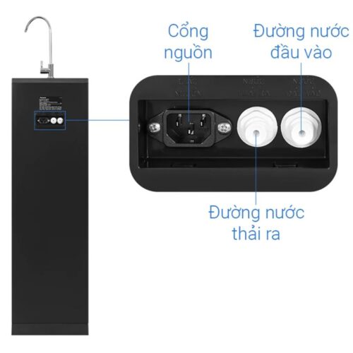 Máy lọc nước Panasonic TK-CA811K-VN 8 Cổng nguồn máy lọc nước Panasonic TK-CA811K-VN