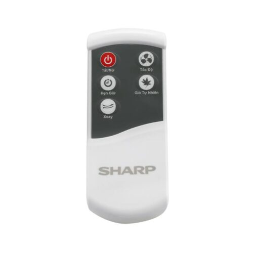 Quạt đứng có điều khiển Sharp PJ-S40RV-DG 7 Điều khiển quạt đứng có điều khiển Sharp PJ-S40RV-DG