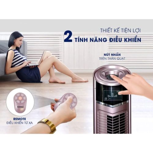 Quạt tháp Panworld PW-039H(G) 8 Điều khiển quạt tháp Panworld PW-039H(G)