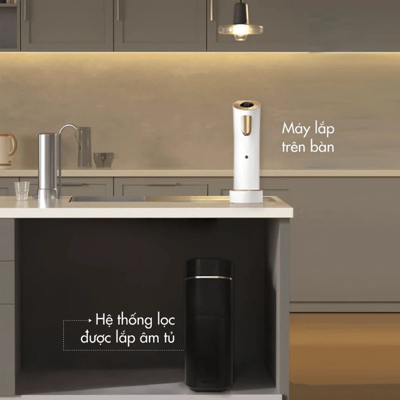 Máy lọc nước Wells The One White 6 Hệ thống máy lọc nước Wells The One White