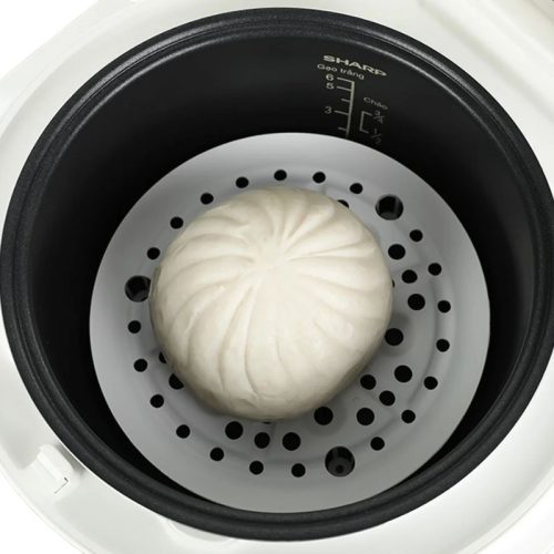 Nồi cơm điện tử Sharp KS-COM110DV-WH 1.1 Lít 7 Ảnh nồi cơm điện tử Sharp KS-COM110DV-WH 1.1 Lít