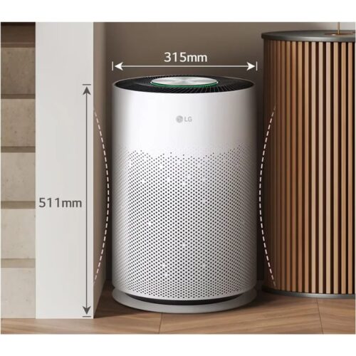 Máy lọc không khí LG Puricare 360 Hit AS60GHWG0 9 Kích thước máy lọc không khí LG Puricare 360 Hit AS60GHWG0