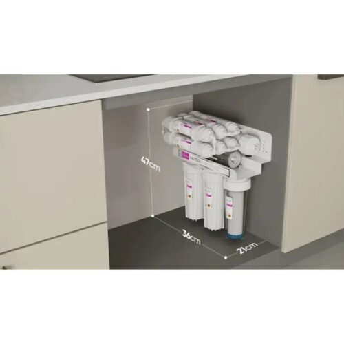 Kích thước máy lọc nước Mutosi MP-210CP