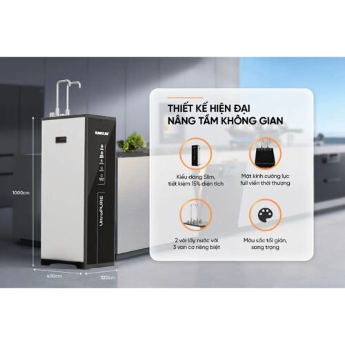 Máy lọc nước Sunhouse SHA76636KL 8 Kích thước máy lọc nước Sunhouse SHA76636KL